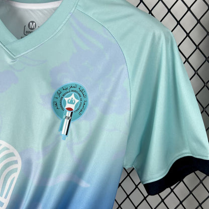 Marrocos 2025/26 Camisola Ocean e Celeste Versão – Homem