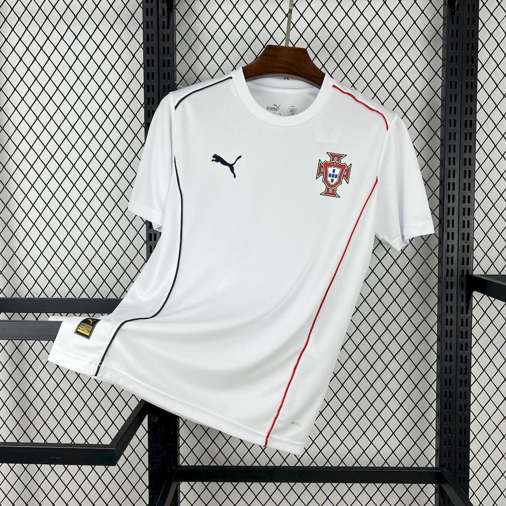 Portugal 2025/26 Camisola Casuals Tee Branca – Homem