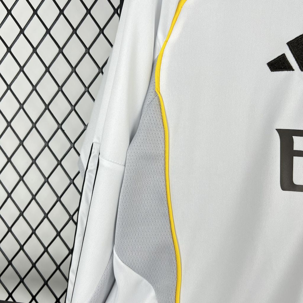 Real Madrid 2025/26 Camisola Principal de Manga Comprida – Homem