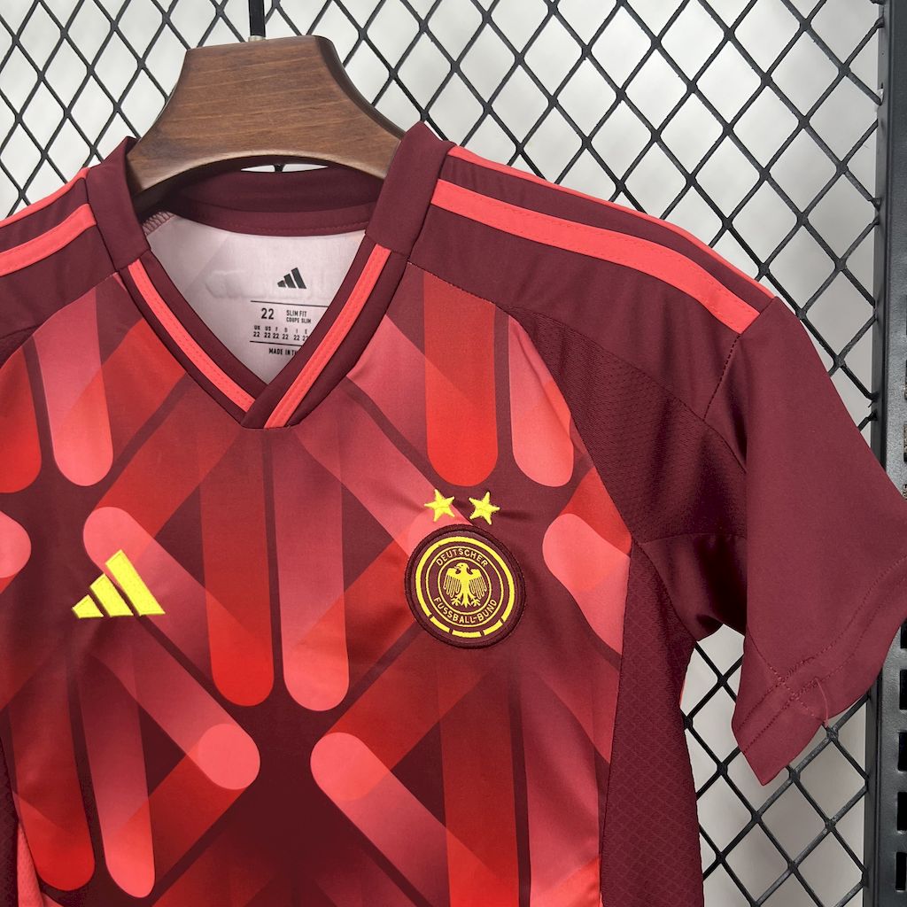 Alemanha 2025/26 Conjunto Alternativo Women's Euro – Criança