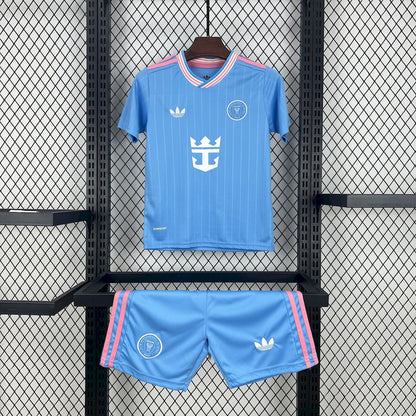 Inter Miami 2025/26 Conjunto Terceiro – Criança
