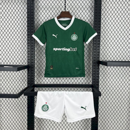 Palmeiras 2025/26 Conjunto Principal – Criança
