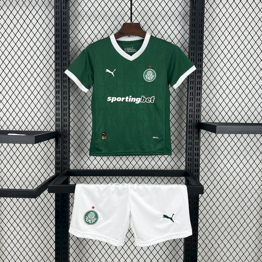 Palmeiras 2025/26 Conjunto Principal – Criança