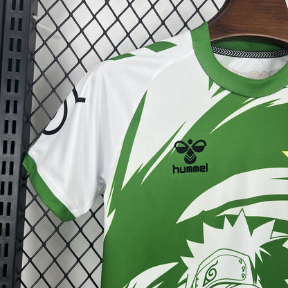 Real Betis 2025/26 Conjunto Hummel x Edição Limitada Naruto – Criança