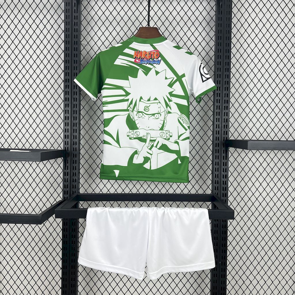 Real Betis 2025/26 Conjunto Hummel x Edição Limitada Naruto – Criança