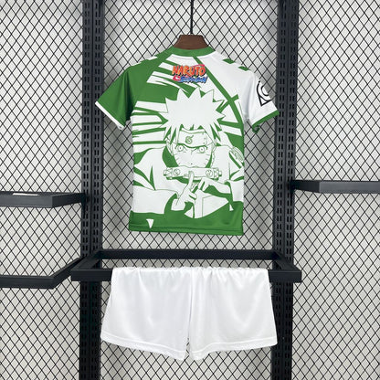 Real Betis 2025/26 Conjunto Hummel x Edição Limitada Naruto – Criança