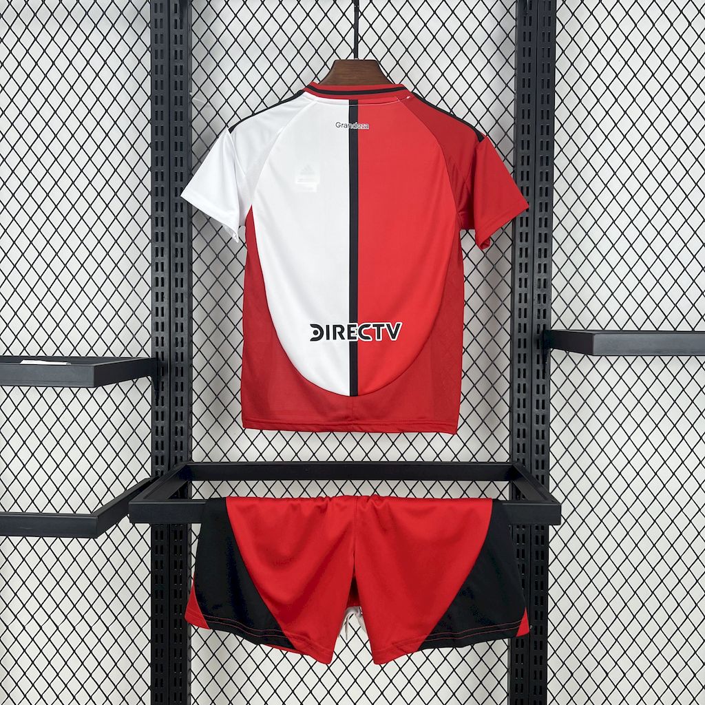 River Plate 2025/26 Conjunto Terceiro – Criança