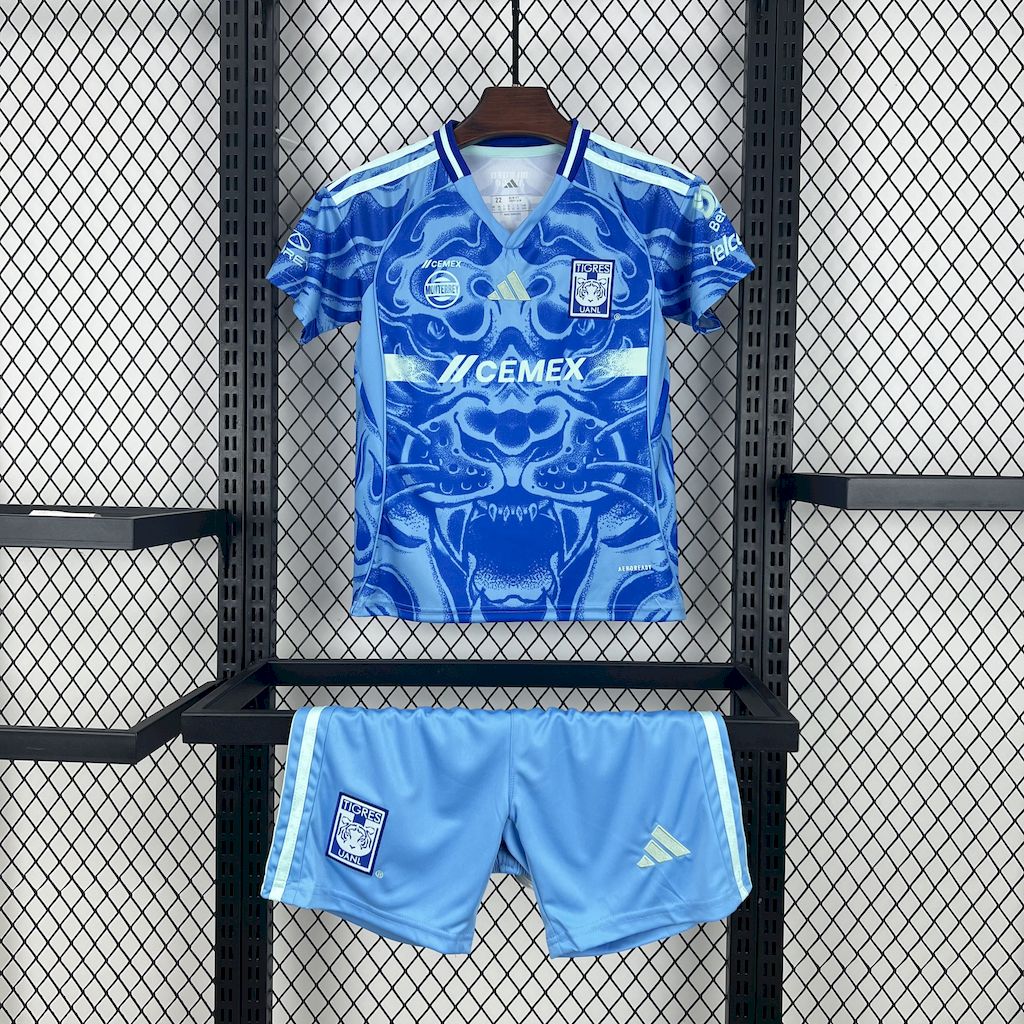 Tigres UANL 2025/26 Conjunto Alternativo – Criança