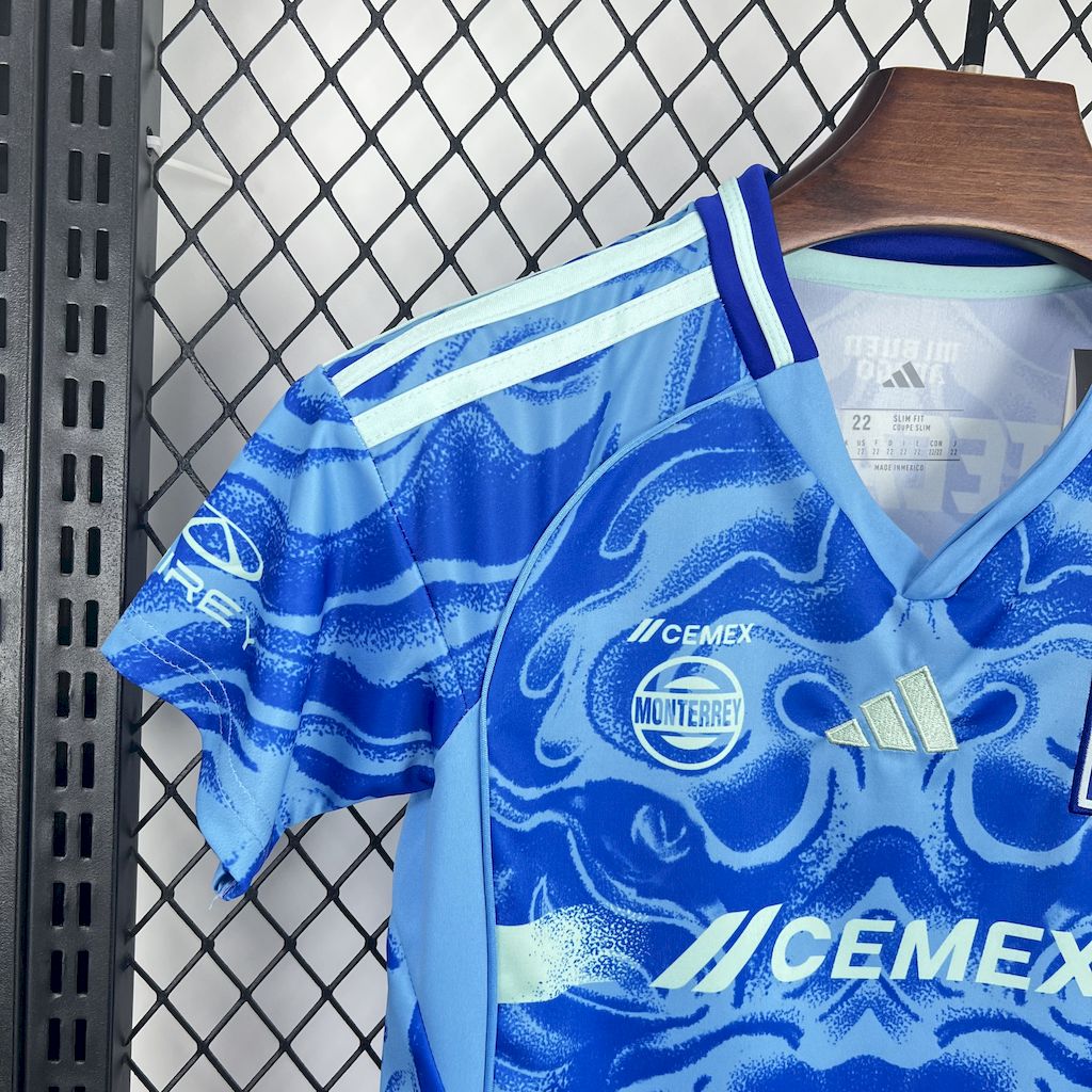 Tigres UANL 2025/26 Conjunto Alternativo – Criança