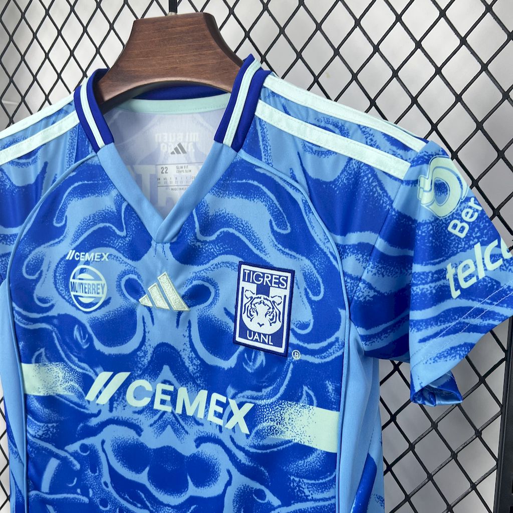 Tigres UANL 2025/26 Conjunto Alternativo – Criança