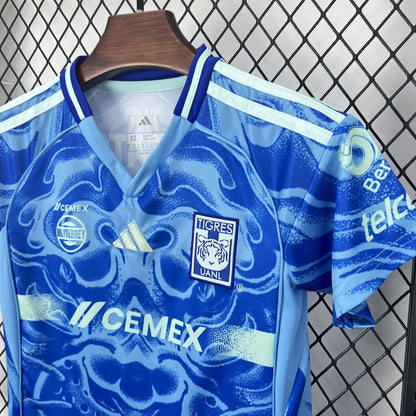 Tigres UANL 2025/26 Conjunto Alternativo – Criança