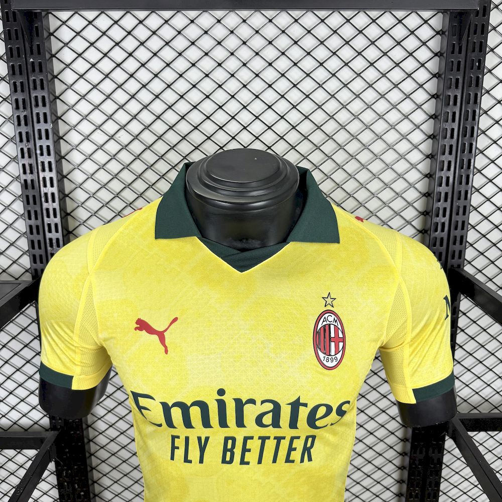 AC Milan 2025/26 Camisola Terceira Versão Jogador – Homem
