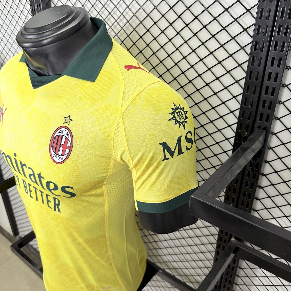 AC Milan 2025/26 Camisola Terceira Versão Jogador – Homem