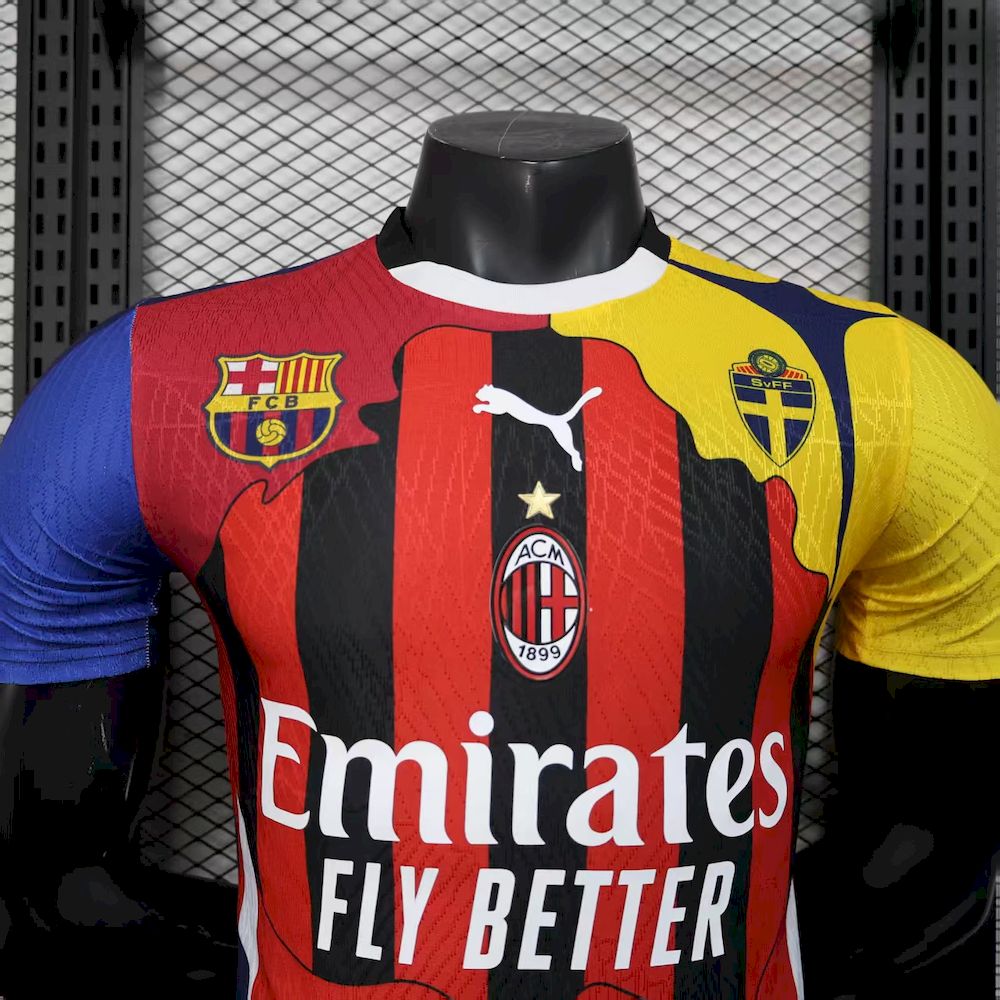 AC Milan 2025/26 Camisola Especial Ibrahimovic Versão Jogador – Homem