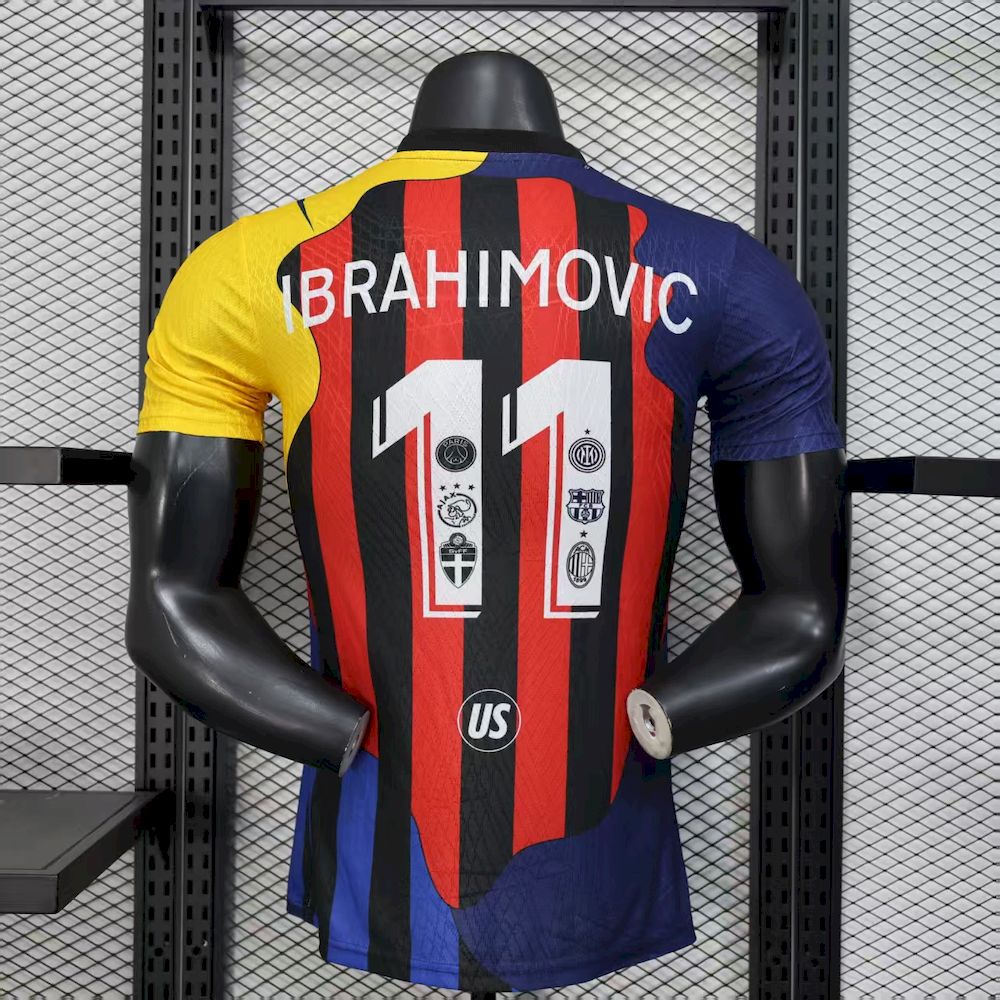 AC Milan 2025/26 Camisola Especial Ibrahimovic Versão Jogador – Homem