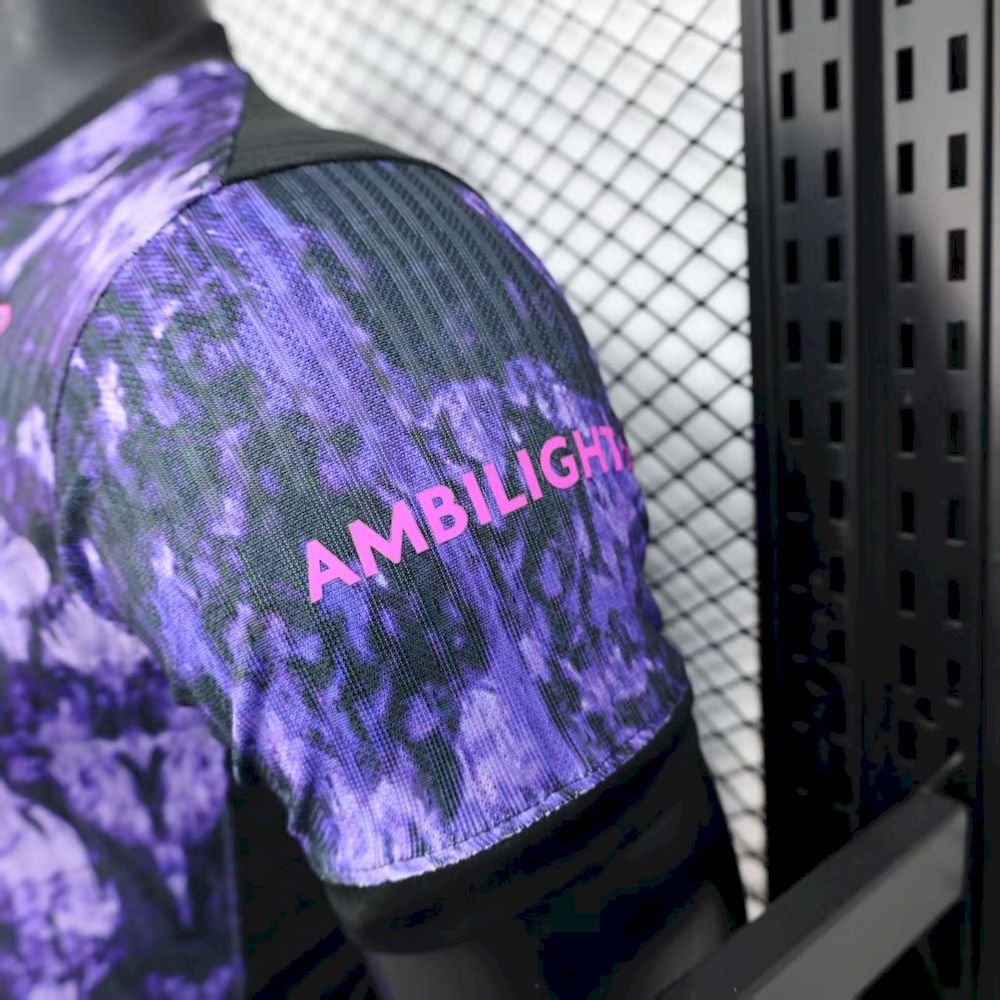 Barcelona 2025/26 Camisola Roxa Conceito Edição Versão Jogador – Homem