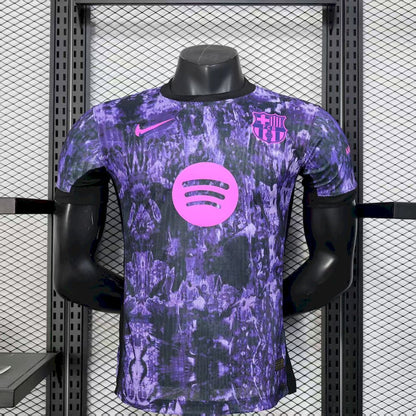 Barcelona 2025/26 Camisola Roxa Conceito Edição Versão Jogador – Homem