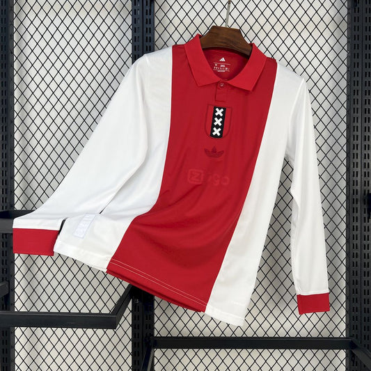 Ajax 2025/26 Camisola Amsterdam Aniversário de Manga Comprida – Homem