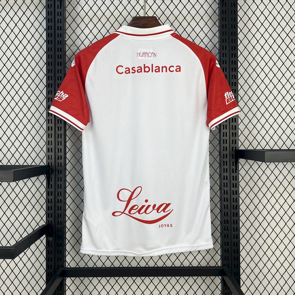 Club Atlético Huracan 2025/26 Camisola Principal – Homem