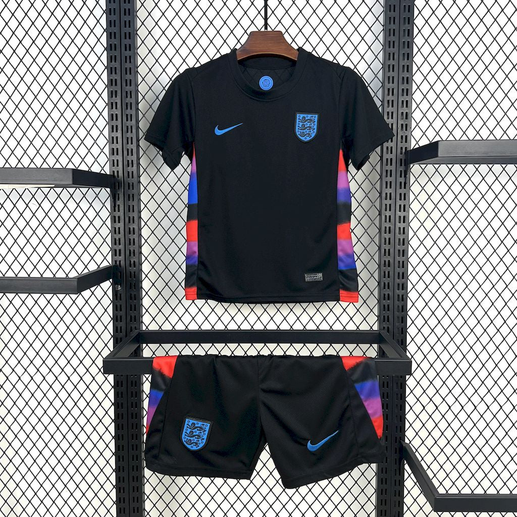 Inglaterra 2025/26 Conjunto Alternativo – Criança