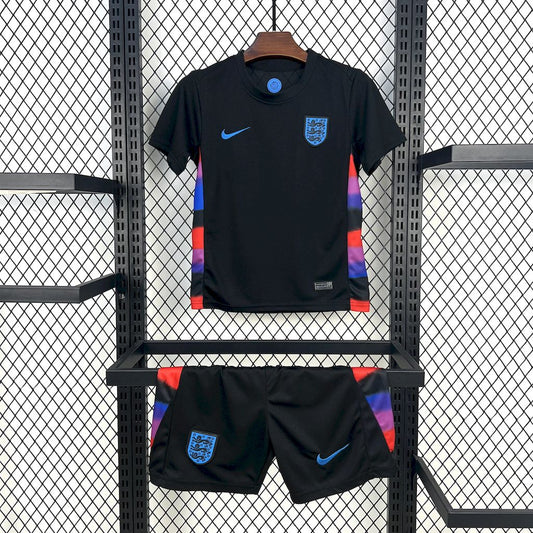 Inglaterra 2025/26 Conjunto Alternativo – Criança