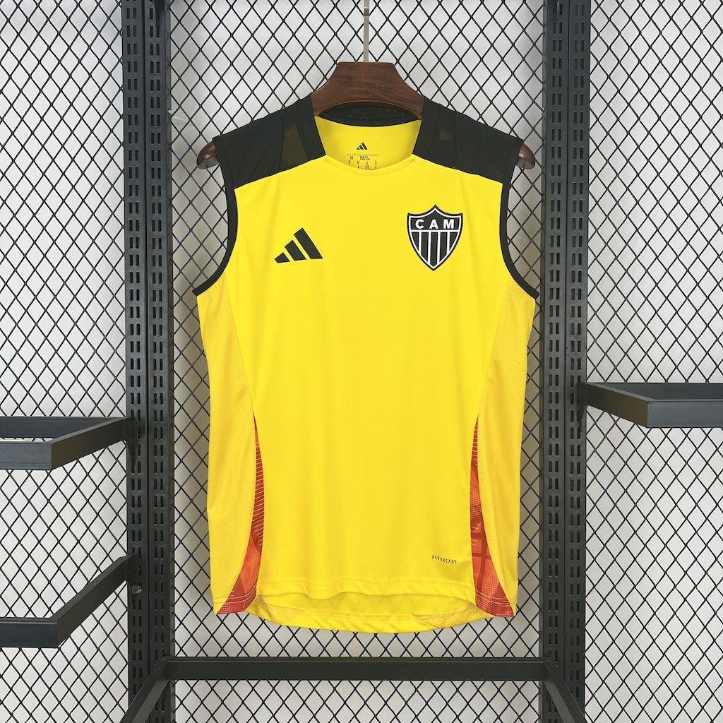 Atlético Mineiro 2025/26 Pré-Jogo Amarela Vests – Homem