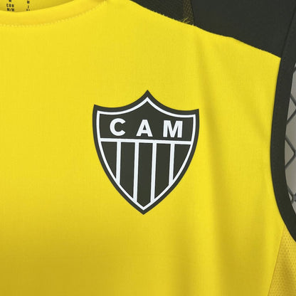 Atlético Mineiro 2025/26 Pré-Jogo Amarela Vests – Homem