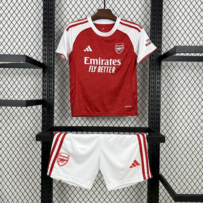 Arsenal 2025/26 Conjunto Principal – Criança