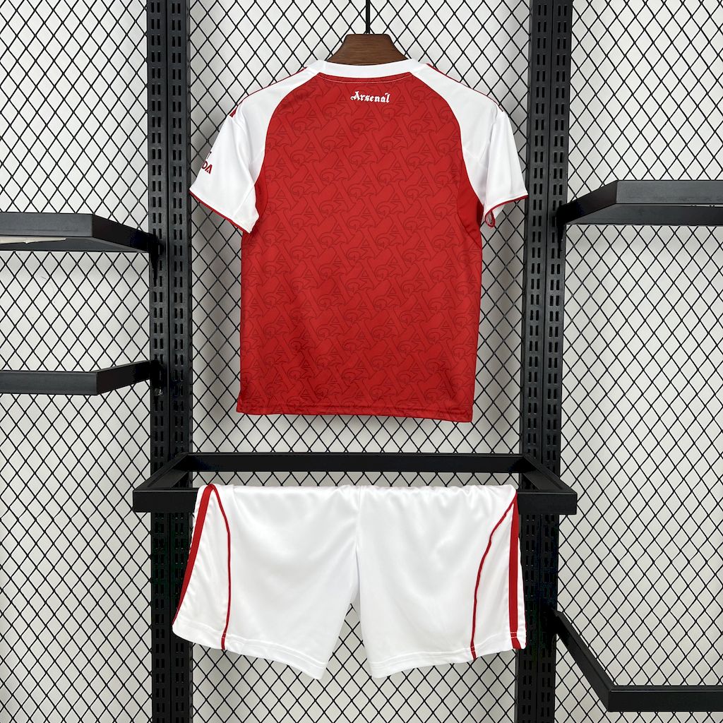 Arsenal 2025/26 Conjunto Principal – Criança