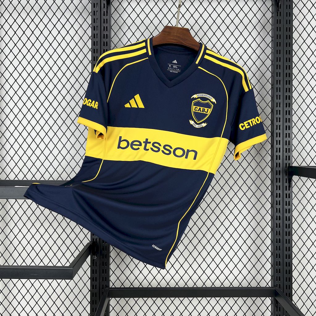 Boca Juniors 2025/26 Camisola 120.º Aniversário Edição – Homem