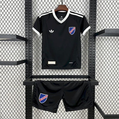 Colo Colo 2025/26 Conjunto Aniversário Preto – Criança