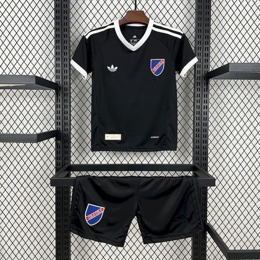 Colo Colo 2025/26 Conjunto Aniversário Preto – Criança