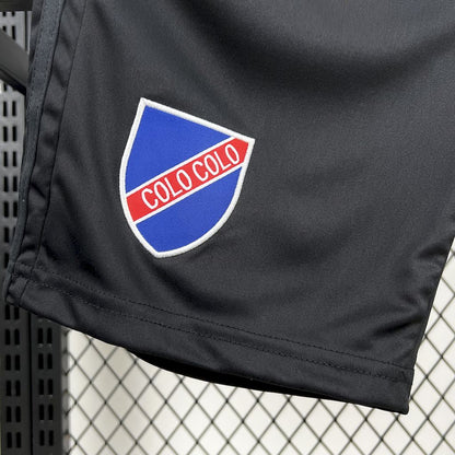 Colo Colo 2025/26 Conjunto Aniversário Preto – Criança