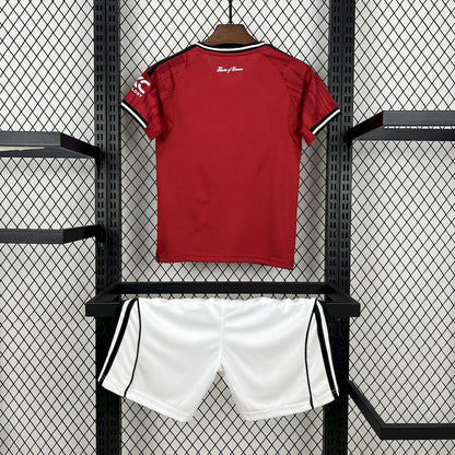 Manchester United 2025/26 Conjunto Principal – Criança