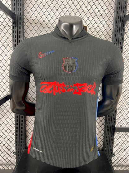 Barcelona 2024/25 Camisola Alternativa Travis Scott Versão Jogador – Homem