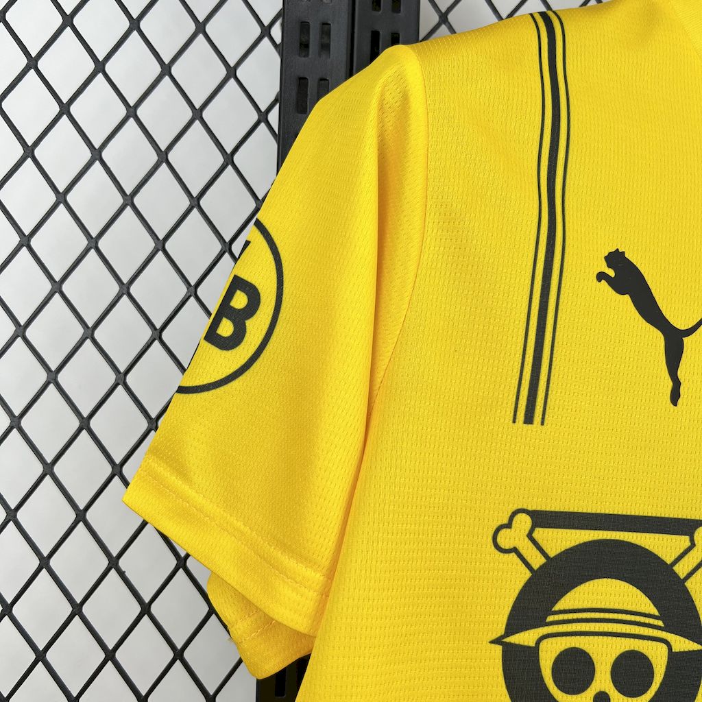 Borussia Dortmund 2025/26 Camisola ONE PIECE Colaboração Edição – Homem