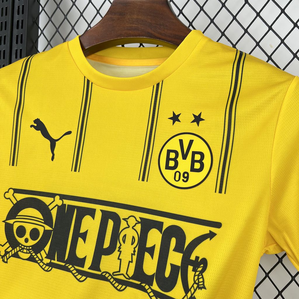 Borussia Dortmund 2025/26 Camisola ONE PIECE Colaboração Edição – Homem