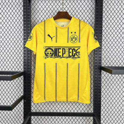 Borussia Dortmund 2025/26 Camisola ONE PIECE Colaboração Edição – Homem