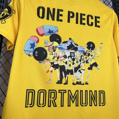 Borussia Dortmund 2025/26 Camisola ONE PIECE Colaboração Edição – Homem