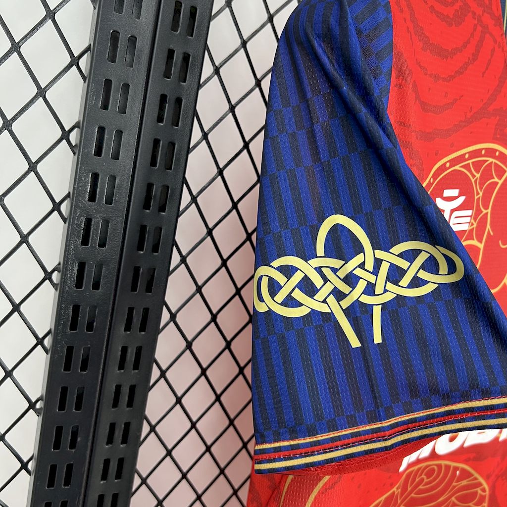 Cagliari Calcio 2024/25 Camisola Ano da Serpente Edição Limitada – Homem