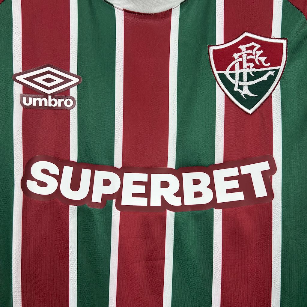 Fluminense 2025/26 Camisola Principal de Manga Comprida – Homem