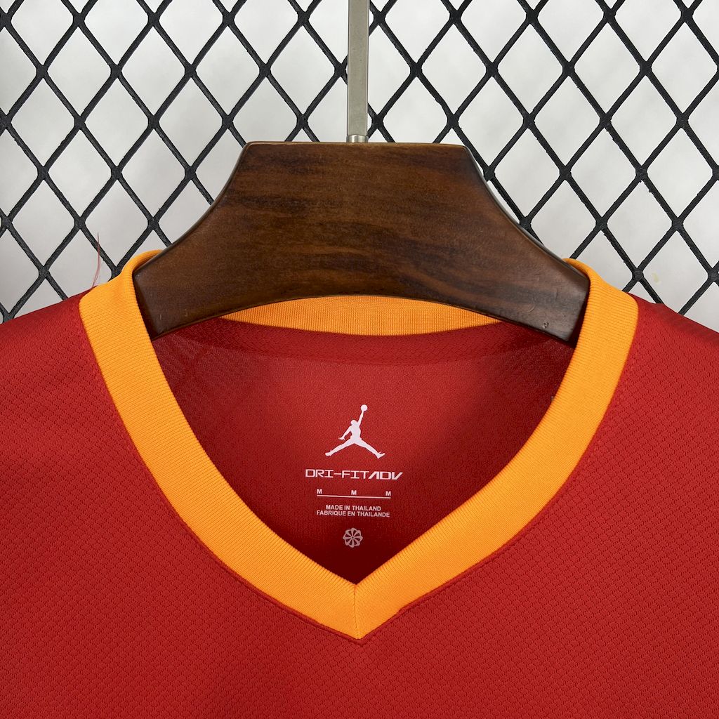 Brasil 2025/26 Camisola Especial Jordan Vermelha – Homem