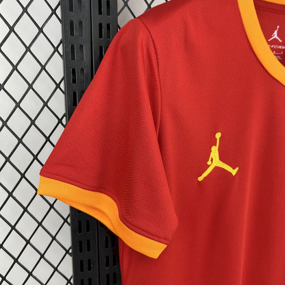 Brasil 2025/26 Camisola Especial Jordan Vermelha – Homem
