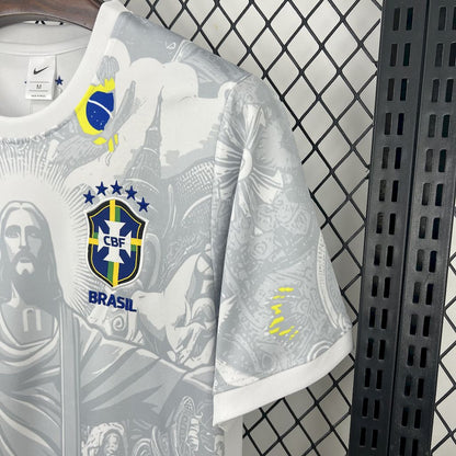 Brasil 2024/25 Camisola Especial Branca – Homem