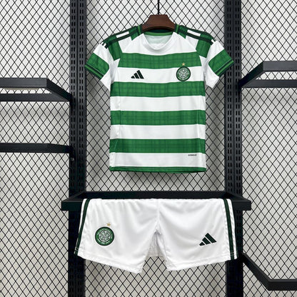 Celtic 2025/26 Conjunto Principal – Criança