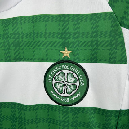 Celtic 2025/26 Conjunto Principal – Criança