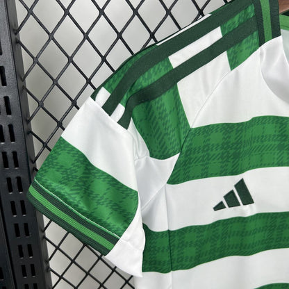 Celtic 2025/26 Conjunto Principal – Criança