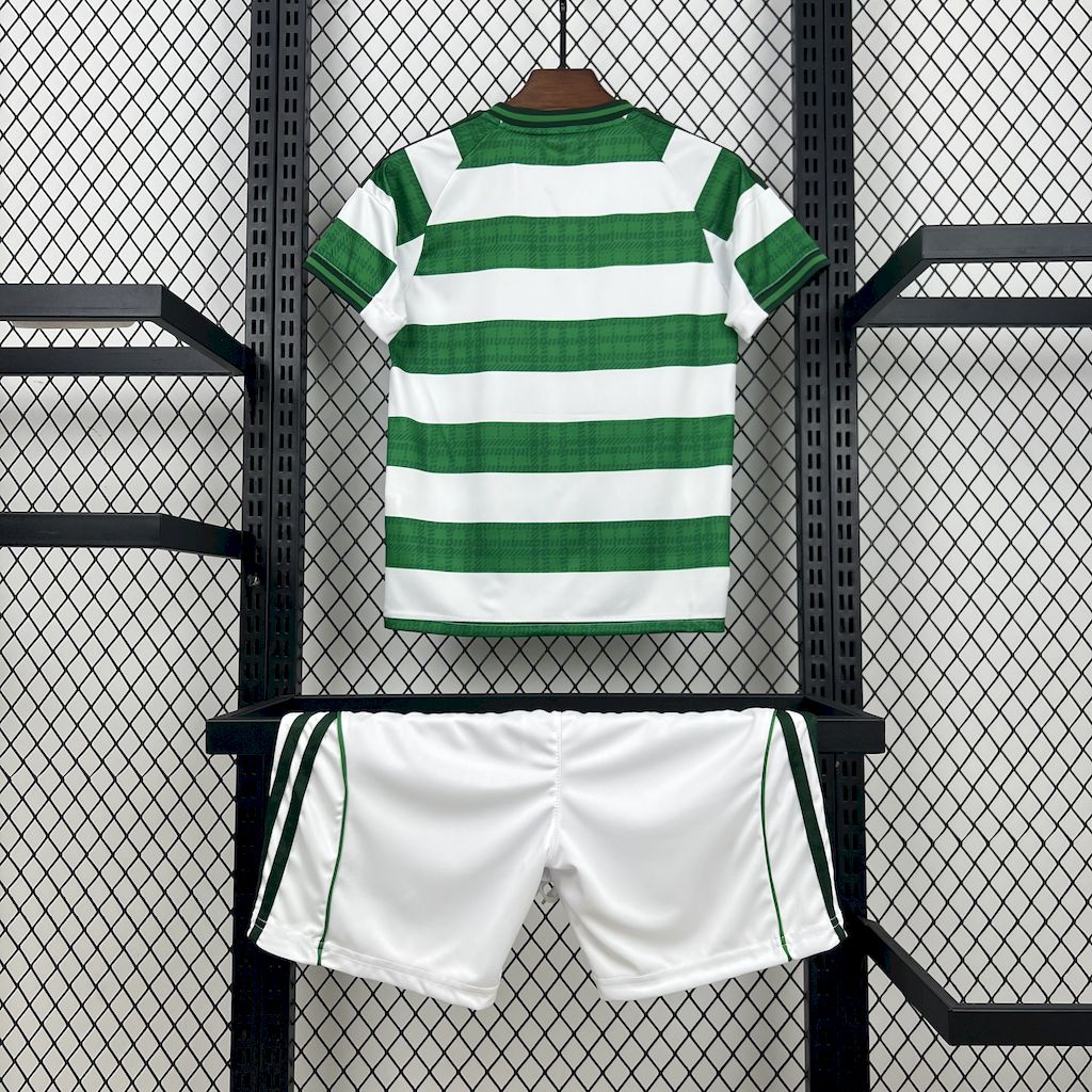 Celtic 2025/26 Conjunto Principal – Criança