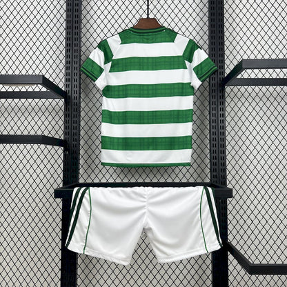 Celtic 2025/26 Conjunto Principal – Criança