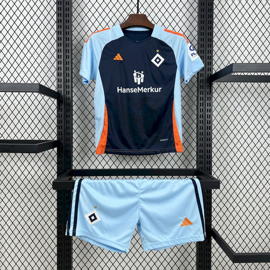 Hamburger SV 2024/25 Conjunto de Pré-Jogo Camisola – Criança